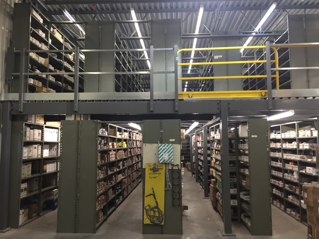 Mezzanine industrielle